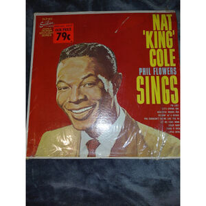 NAT KING COLE--SINGS PHIL FLOWERS--VINYL ALBUM